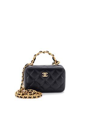 Chanel Woven Chain Top Handle Vanity #287685C41B